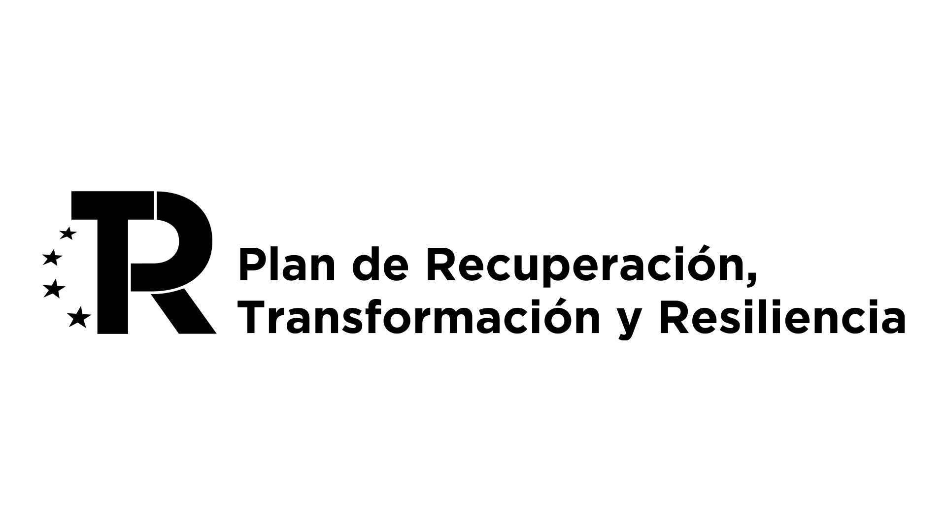 Logo PRTR dos líneas_NEGRO